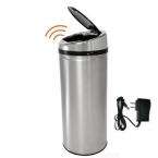    42 Liter Stainless Steel Touchless Trash Can customer 