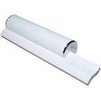 Cleret Elite Dual Bladed Shower Squeegee White Chrome