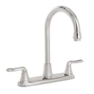 American Standard Cadet 2 Handle High Arc Kitchen Faucet in Chrome 