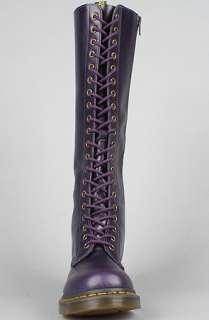 Dr. Martens The 1B60 20Eye Zip Boot in Potent Purple  Karmaloop 