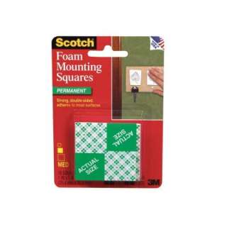 Scotch 1 In. Adhesive Foam Mounting Squares (16 Pack) 111 at The Home 
