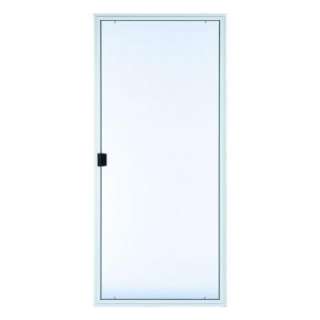 Professional Series 35 in. x 77 in. Aluminum White Sliding Patio Door 