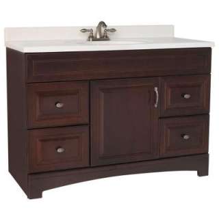 American Classics Gallery 48 In. Vanity Cabinet Only in Java GJVM48D 