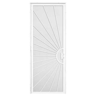   , Inc.Solana 36 in. x 96 in. White Left Hand Steel Security Door