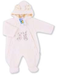 Bekleidung Babybekleidung Strampler Beige