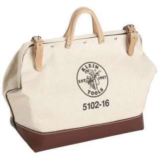 Canvas Tool Bag from Klein Tools     Model 5102 16