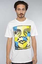 Obey The Ripped Icon Thrift Tee in White