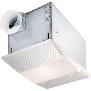 NuTone 70 CFM Ceiling Exhaust Fan With Light, Night Light and Heater 