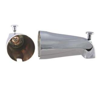 Westbrass 5 in. Diverter Tub Spout in Chrome E531D 1F at The Home 