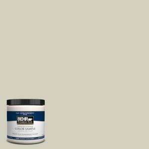 BEHR Premium Plus 8 oz. Traditional Tan Interior/Exterior Paint Tester 