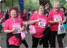 Tesco and Cancer Research UKs Race for Life 2012   Tesco