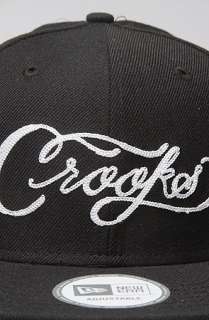 Crooks and Castles The Scripture Snapback Hat in Black  Karmaloop 