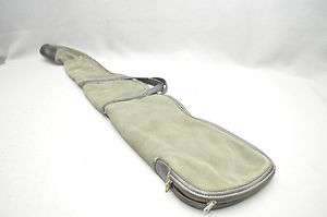 Browning Heavy Grn Canvas & Leather Trim Rifle Bag  
