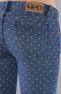 Quiksilver The Lorne Skinny Jean in Polka Dot  Karmaloop 