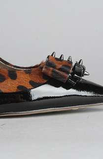 Sam Edelman The Padma Shoe in Black and Brown Leopard  Karmaloop 