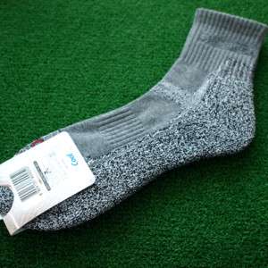 Slazenger Mens Hiking Socks Gray Coolmax Double bottom  