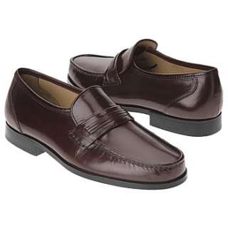 Mens Bostonian Clinton Burgundy Shoes 