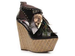 Two Lips Irate Wedge Sandal   DSW