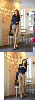 8204 Japan Korean Fashion Style Office Lady Chiffon Shirt Blouse Top 