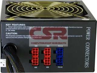 Combat Power CPM 650 ATX silent Netzteil mit Kabelmanagement 650 Watt 