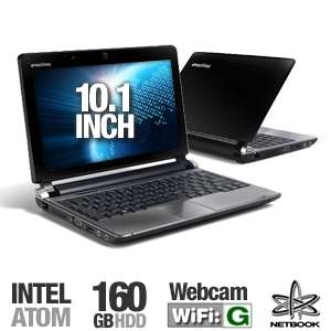 eMachines eM250 1915 LX.N970B.003 Netbook   Intel Atom N270 1.60GHz 