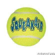 Kong Air Dog Squeaky tennis ball squeaker various sizes available 