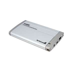 StarTech 2.5 SATA to USB/FW400 HD Encl   SLV 