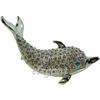 Silver Dolphin Crystals Jewellery Jewelry Jeweled Trinket Ring Gift 