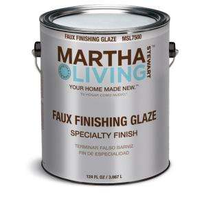 Martha Stewart Living 1 Gallon Flat Faux Finishing Glaze MSL7500 01 at 