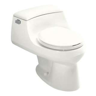 KOHLER San Raphael 1 Piece Round Front Toilet in White K 3467 0 at The 