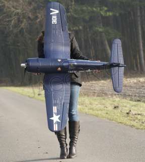 BIG F4U RC Flugzeug1400mm Wingspan Einziehfahrwerk NEU  