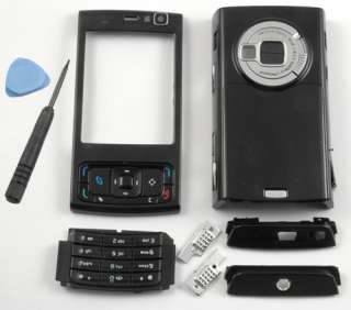 Handyschale Cover Nokia N95 Set Black Tastatur + Tool  