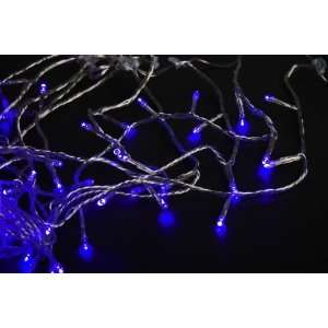 180 LED Lichterkette blau für Pavillon NEU  Garten