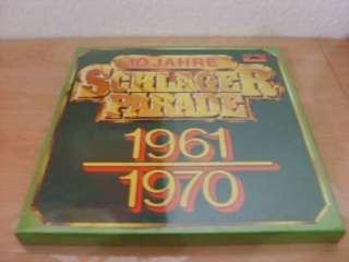 10 Jahre Schlagerparade   10 LPs Box 1961 1970 Polydor in Nordrhein 