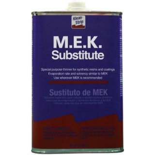 Klean Strip 1 qt. M.E.K. Substitute QME71SUB 