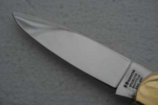 NEW BRASS JOSEPH RODGERS PEN/POCKET KNIFE SHEFFIELD WITH SHEATH  