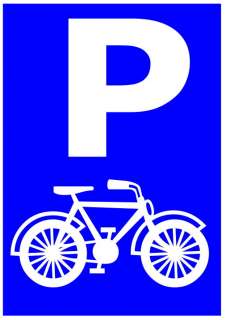 Parkplatzschild Fahrrad Parkschild Schild  