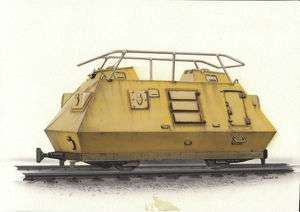 72 Attack Hobby German Armored Train Radio Car 311  