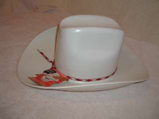 RARE Hubley Signature Hat Cowboy Western 1950s w Original Tag  