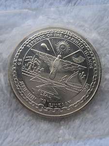 Marshall Islands 5$ Silver Coin Heroes of Desert Storm Uncirculated 