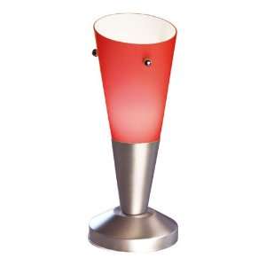 FLASH ROT Glas Duftlampe, elektrische Duftleuchte inkl. 15 Watt 