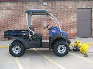   MULE 610 XC BLUE W/PLOW 4X4 WILL SHIP  LOCATED BREESE IL