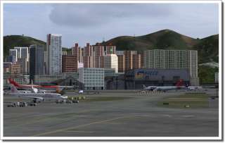 Hong Kong Kai Tak Airport (Add On FSX+FS2004) *NEU*  