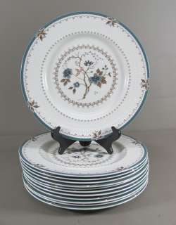12 Royal Doulton China OLD COLONY Dinner Plates  