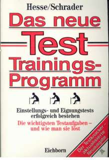 Hesse/Schrader, Das neue Test Trainings Programm