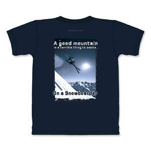 SKIING SKI GOOD MTN ADULT T SHIRT MOUNTAIN LIFE  