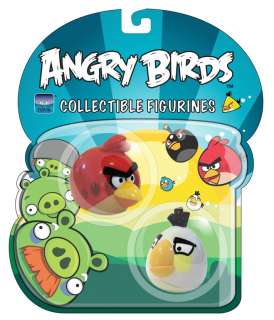 Angry Birds Figurine 2 Pack Red And White Bird *New*  