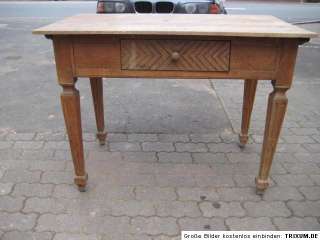 Louis Seize Eichentisch um 1780 Jh Original Holztisch Tisch Massiv 