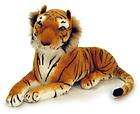 New Lying Tiger w/ Sound Plush Kids Toy Stuffed Animal