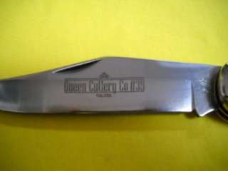 Queen Curly Zebra Wood Handle 39 CZ Folding Hunter Knife NEW  